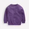 Printed Sweatshirt Mystic Purple Lovebirds