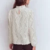 Puff Sleeve Interest Top Ivory Puff Sleeve Interest Top Ivory