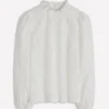 Puff Sleeve Interest Top Ivory Puff Sleeve Interest Top Ivory