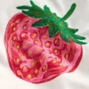 Puff Sleeve Superstitch Top Coconut Milk Strawberry Puff Sleeve Superstitch Top Coconut Milk Strawberry