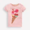 Puff Sleeve Superstitch Top Lotus Ice Cream Puff Sleeve Superstitch Top Lotus Ice Cream
