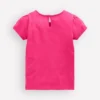 Puff Sleeve Superstitch Top Raspberry Pink Leopard Puff Sleeve Superstitch Top Raspberry Pink Leopard