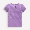 Puff Sleeve T-shirt Aster Purple Puff Sleeve T-shirt Aster Purple
