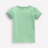 Puff Sleeve T-shirt Pistachio Green Puff Sleeve T-shirt Pistachio Green