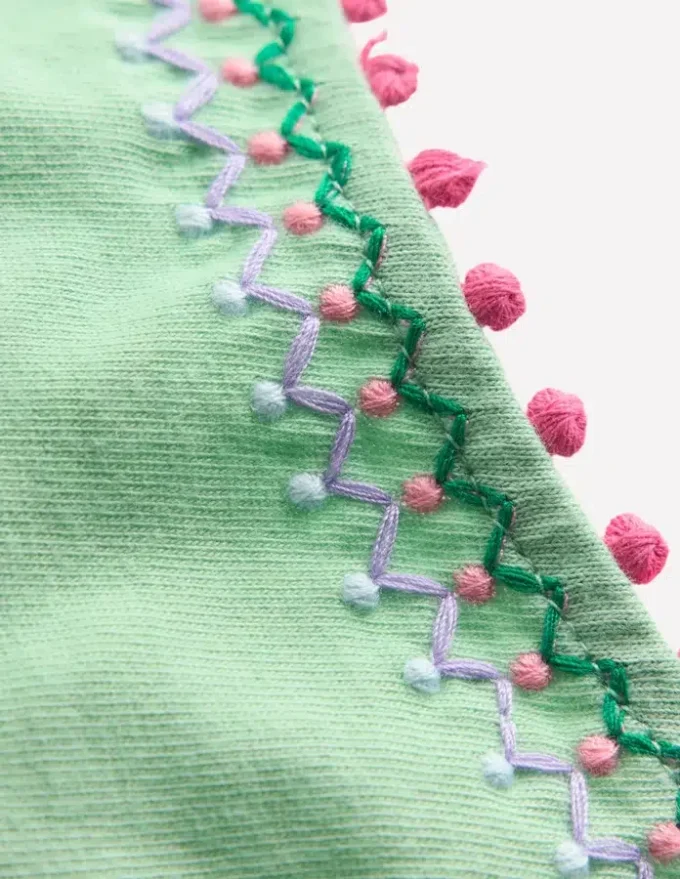 Puff Sleeve T-shirt Pistachio Green Puff Sleeve T-shirt Pistachio Green