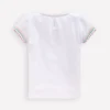 Puff Sleeve T-shirt White
