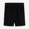 Pull On Double Cloth Shorts Black