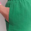 Pull On Double Cloth Shorts Shamrock Green Pull On Double Cloth Shorts Shamrock Green