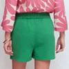 Pull On Double Cloth Shorts Shamrock Green Pull On Double Cloth Shorts Shamrock Green