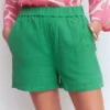 Pull On Double Cloth Shorts Shamrock Green Pull On Double Cloth Shorts Shamrock Green