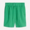 Pull On Double Cloth Shorts Shamrock Green Pull On Double Cloth Shorts Shamrock Green