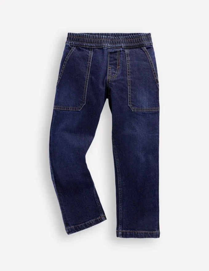 Pull-on Jeans Dark Wash