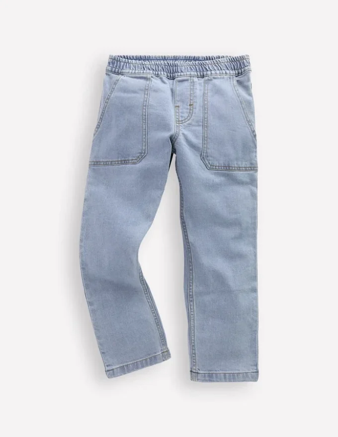 Pull-on Jeans Light Wash Pull-on Jeans Light Wash