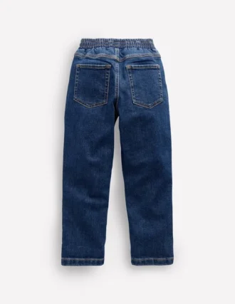 Pull-on Jeans Mid Wash