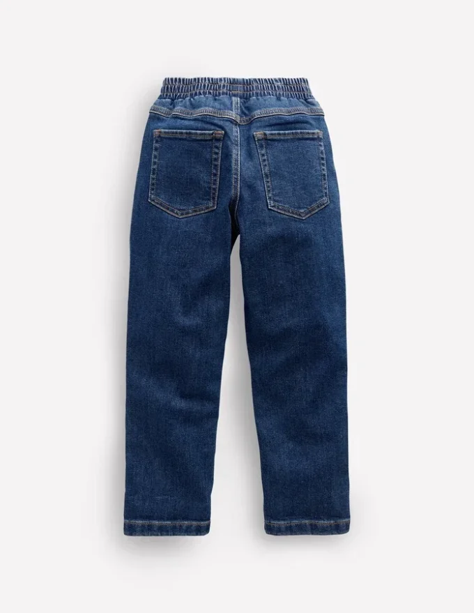 Pull-on Jeans Mid Wash