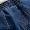 Pull-on Jeans Mid Wash