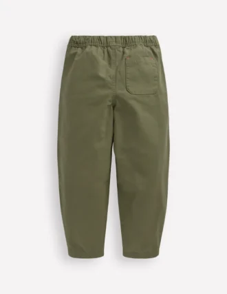 Pull-on Relaxed Pants Four Leaf Clover