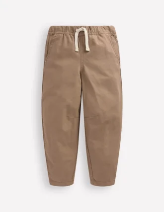 Pull-on Relaxed Pants Greige