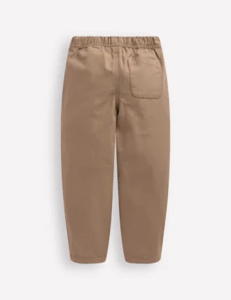 Pull-on Relaxed Pants Greige