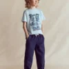 Pull-on Relaxed Pants Medieval Blue Pull-on Relaxed Pants Medieval Blue