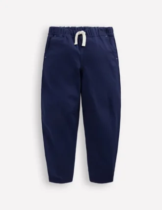 Pull-on Relaxed Pants Medieval Blue