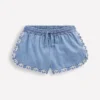 Pull-on Woven Shorts Chambray Pull-on Woven Shorts Chambray
