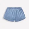 Pull-on Woven Shorts Chambray Pull-on Woven Shorts Chambray
