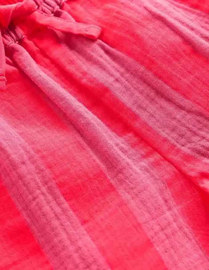 Pull-on Woven Shorts Formica Pink Stripe Pull-on Woven Shorts Formica Pink Stripe