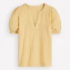 Rae Double Cloth Top Sunlight Yellow