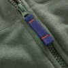 Raglan Zip-through Hoodie Bottle Green Raglan Zip-through Hoodie Bottle Green