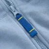 Raglan Zip-through Hoodie French Blue