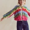 Rainbow Tulle Jacket Multi Rainbow Rainbow Tulle Jacket Multi Rainbow