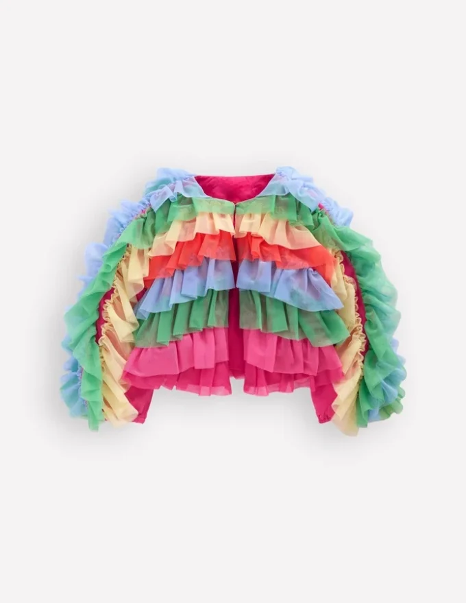 Rainbow Tulle Jacket Multi Rainbow Rainbow Tulle Jacket Multi Rainbow