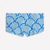 Rash Guard Swim Shorts Bright Blue, Blossomy