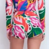 Rash Guard Swim Shorts Multi, leafy cascade Rash Guard Swim Shorts Multi, leafy cascade