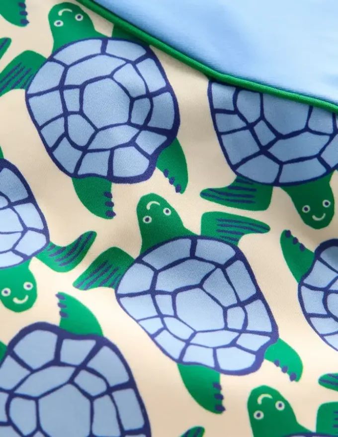 Rash Vest Set Blue Geo Turtles Rash Vest Set Blue Geo Turtles