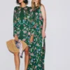 Regent Wide Leg Pants Hunter Green, Orchid Canopy Regent Wide Leg Pants Hunter Green, Orchid Canopy