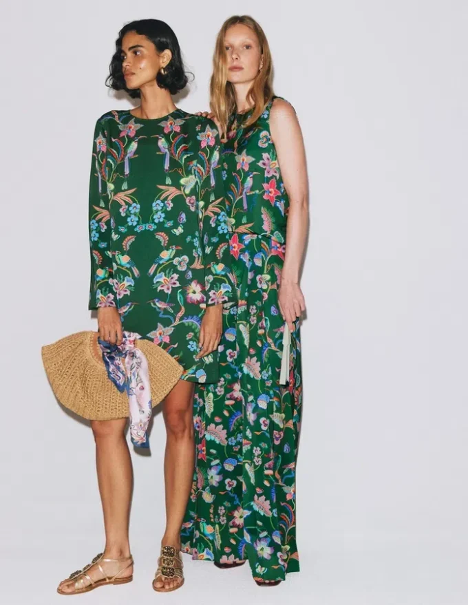 Regent Wide Leg Pants Hunter Green, Orchid Canopy Regent Wide Leg Pants Hunter Green, Orchid Canopy