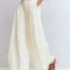 Regent Wide Leg Pants Ivory Regent Wide Leg Pants Ivory