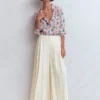Regent Wide Leg Pants Ivory Regent Wide Leg Pants Ivory