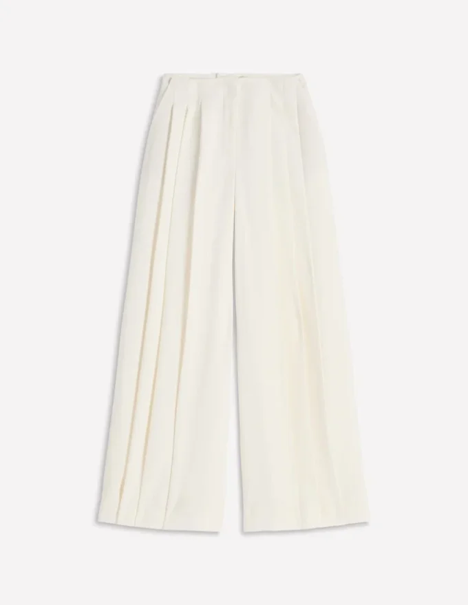 Regent Wide Leg Pants Ivory Regent Wide Leg Pants Ivory