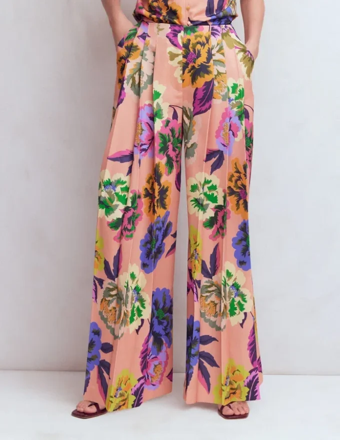 Regent Wide Leg Pants Multi, Opulent Blossom Regent Wide Leg Pants Multi, Opulent Blossom