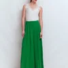 Regent Wide Leg Pants Rich Emerald Regent Wide Leg Pants Rich Emerald