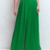 Regent Wide Leg Pants Rich Emerald Regent Wide Leg Pants Rich Emerald