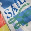 Relaxed Appliqué Polo Shirt Forget Me Not Sail boats Relaxed Appliqué Polo Shirt Forget Me Not Sail boats