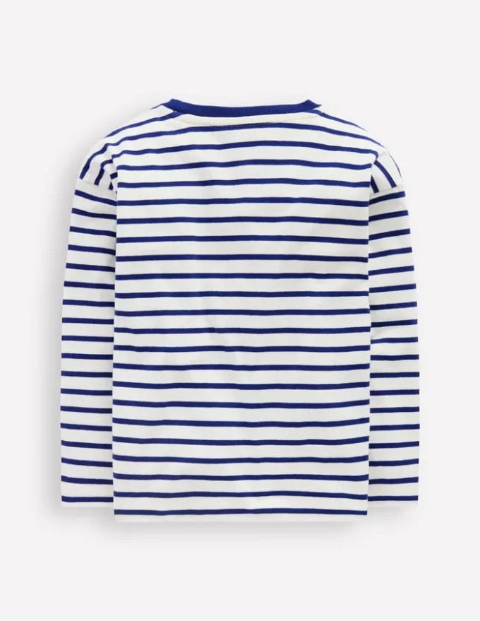 Relaxed Breton Ivory/College Navy Relaxed Breton Ivory/College Navy