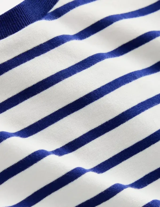 Relaxed Breton Ivory/College Navy Relaxed Breton Ivory/College Navy