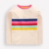 Relaxed Breton Oatmeal Marl Stripe