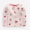 Relaxed Breton Pink Valentine Stripe