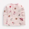 Relaxed Breton Pink Valentine Stripe
